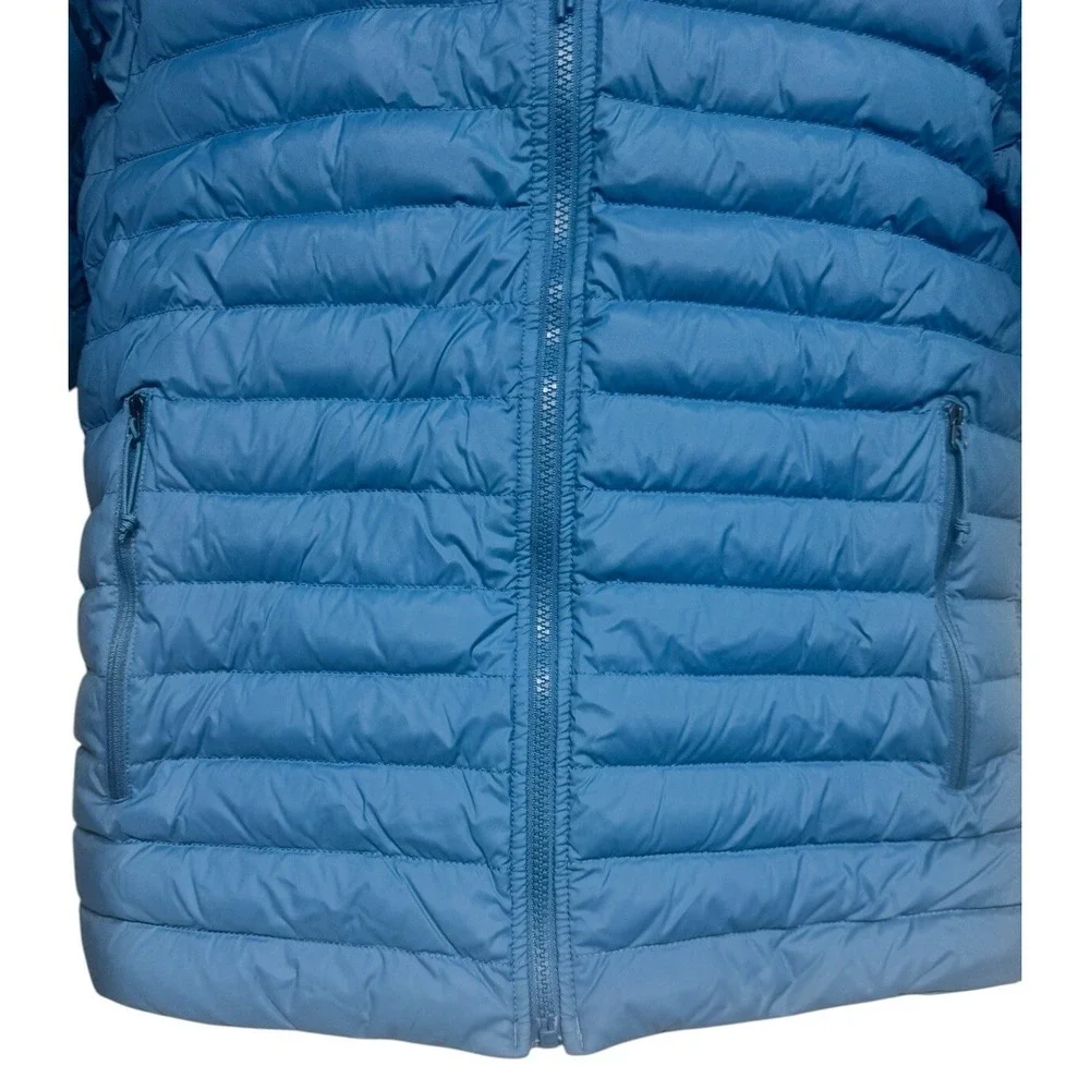 The North Face Stretch Down Puffer Jacket‎ 700 Fill Blue Men's Size Small